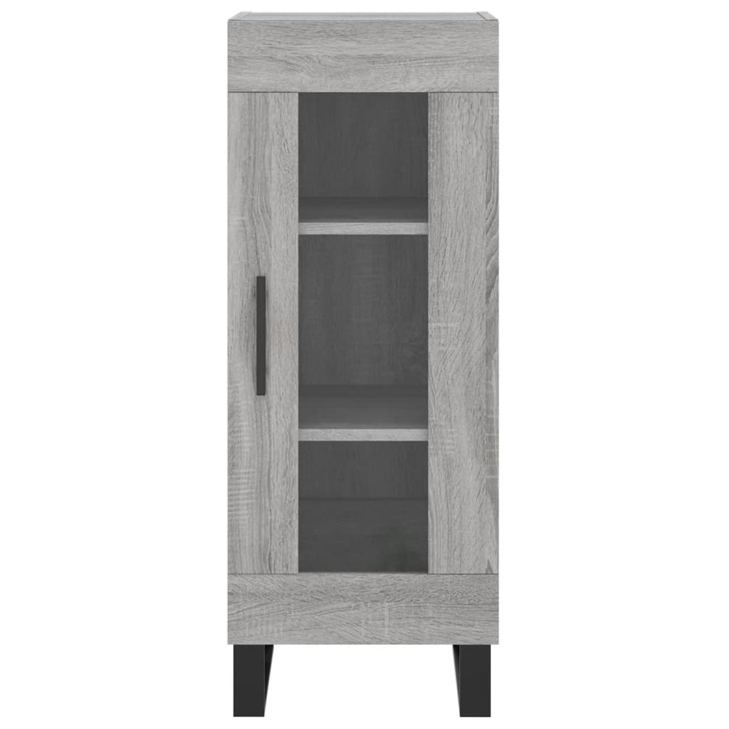 Buffet haut Sonoma gris 34,5x34x180 cm Bois d'ingénierie - XIOS