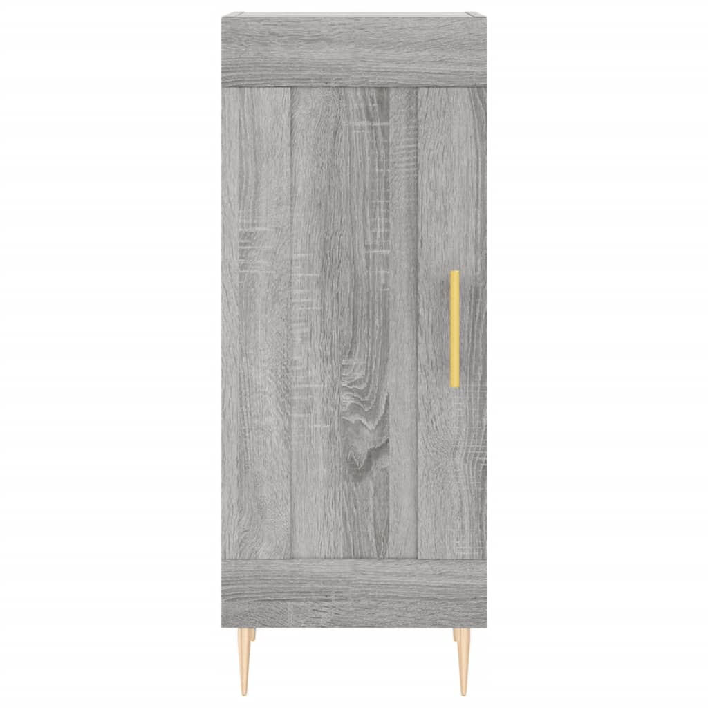 Buffet haut Sonoma gris 34,5x34x180 cm Bois d'ingénierie - XIOS