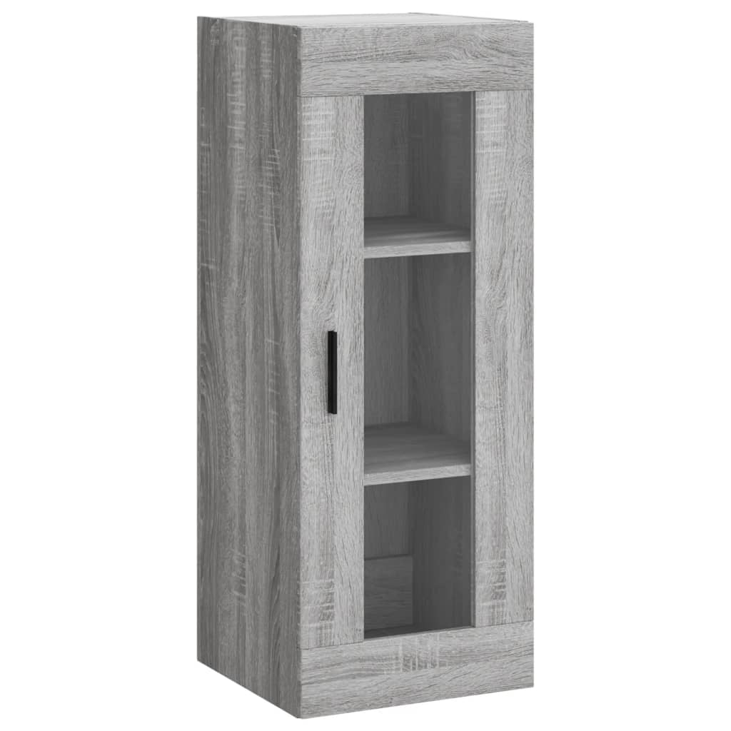 Buffet haut Sonoma gris 34,5x34x180 cm Bois d'ingénierie - XIOS