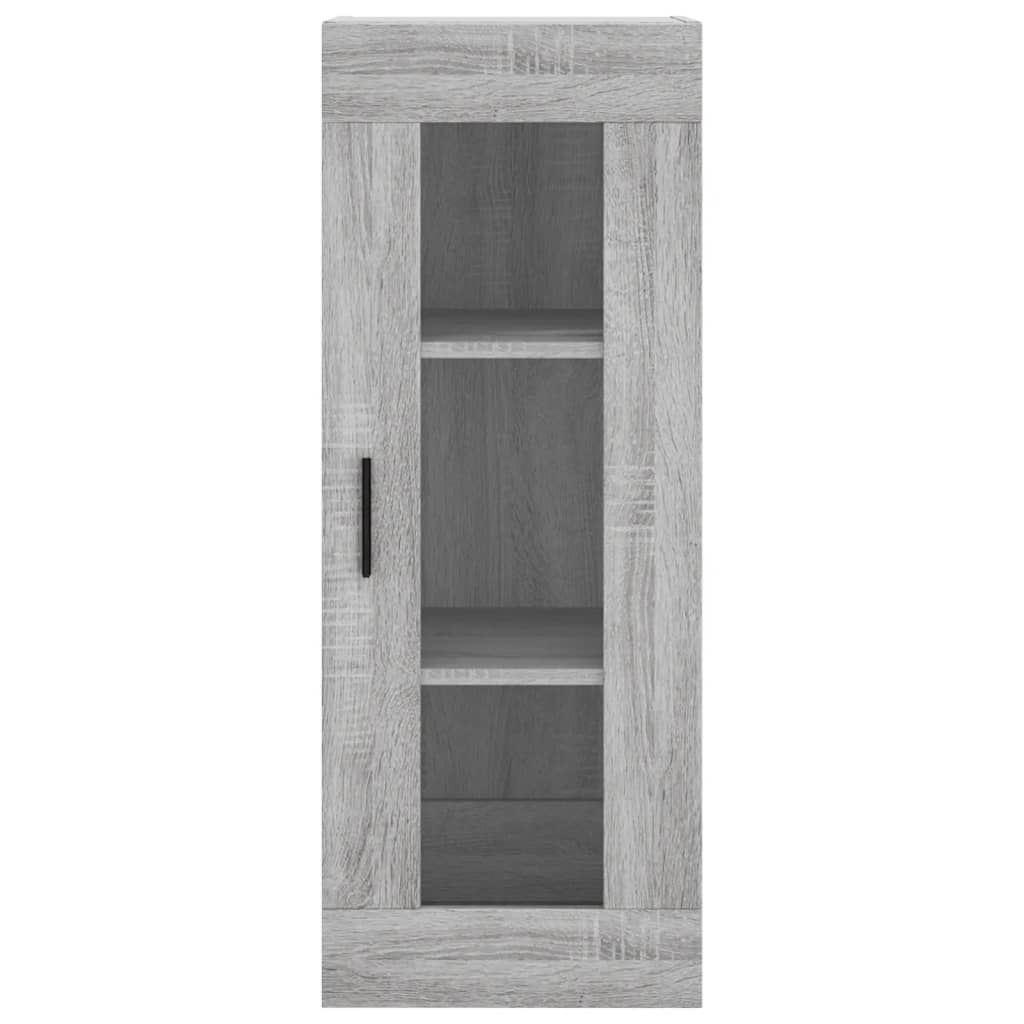 Buffet haut Sonoma gris 34,5x34x180 cm Bois d'ingénierie - XIOS