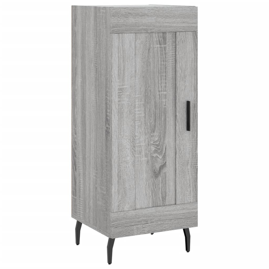 Buffet haut Sonoma gris 34,5x34x180 cm Bois d'ingénierie - XIOS