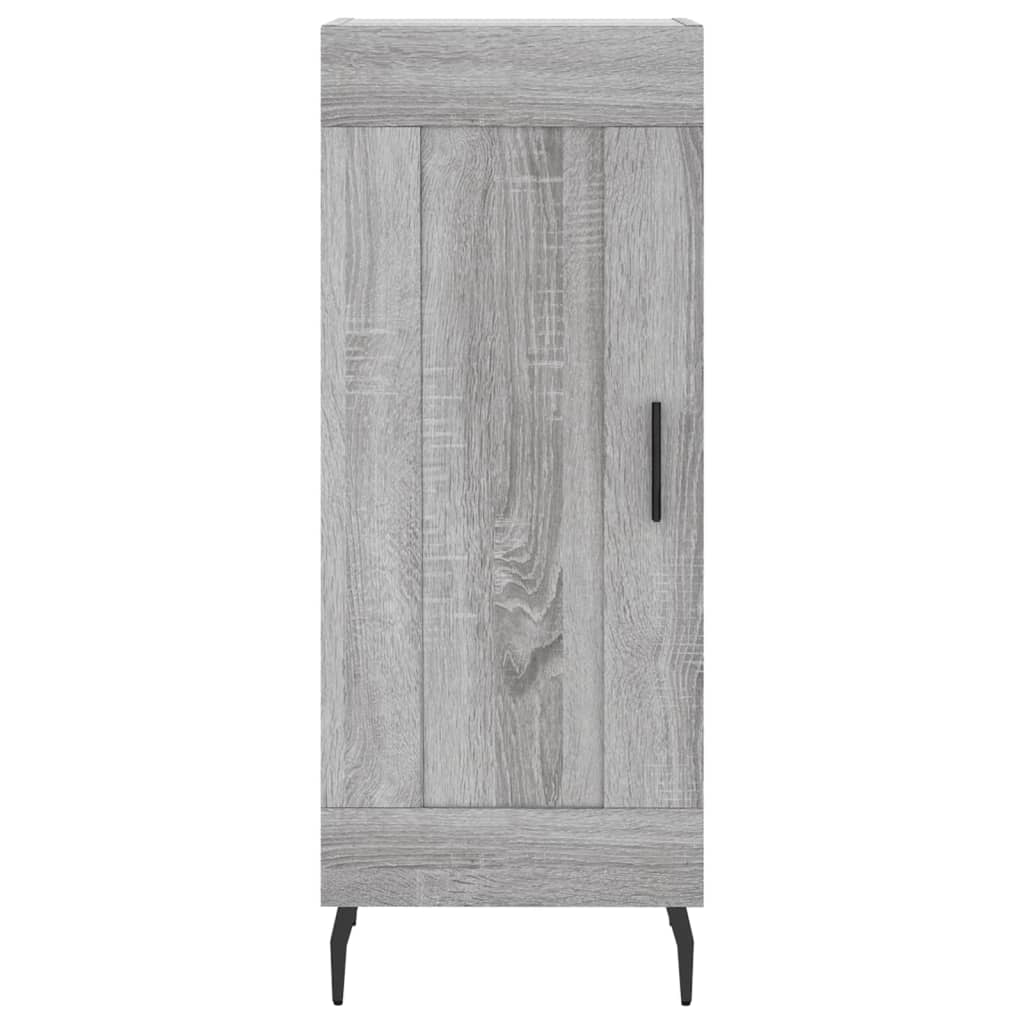 Buffet haut Sonoma gris 34,5x34x180 cm Bois d'ingénierie - XIOS