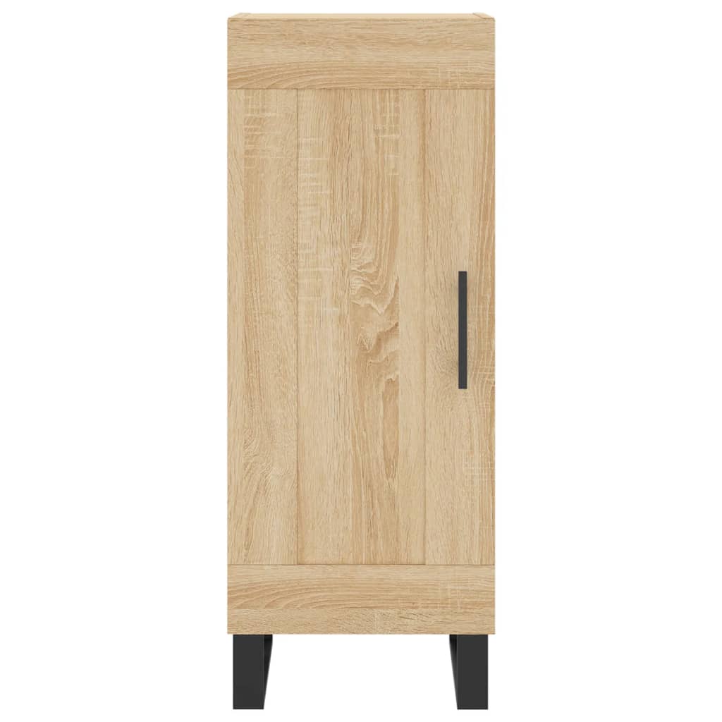 Buffet haut Chêne sonoma 34,5x34x180 cm Bois d'ingénierie - XIOS