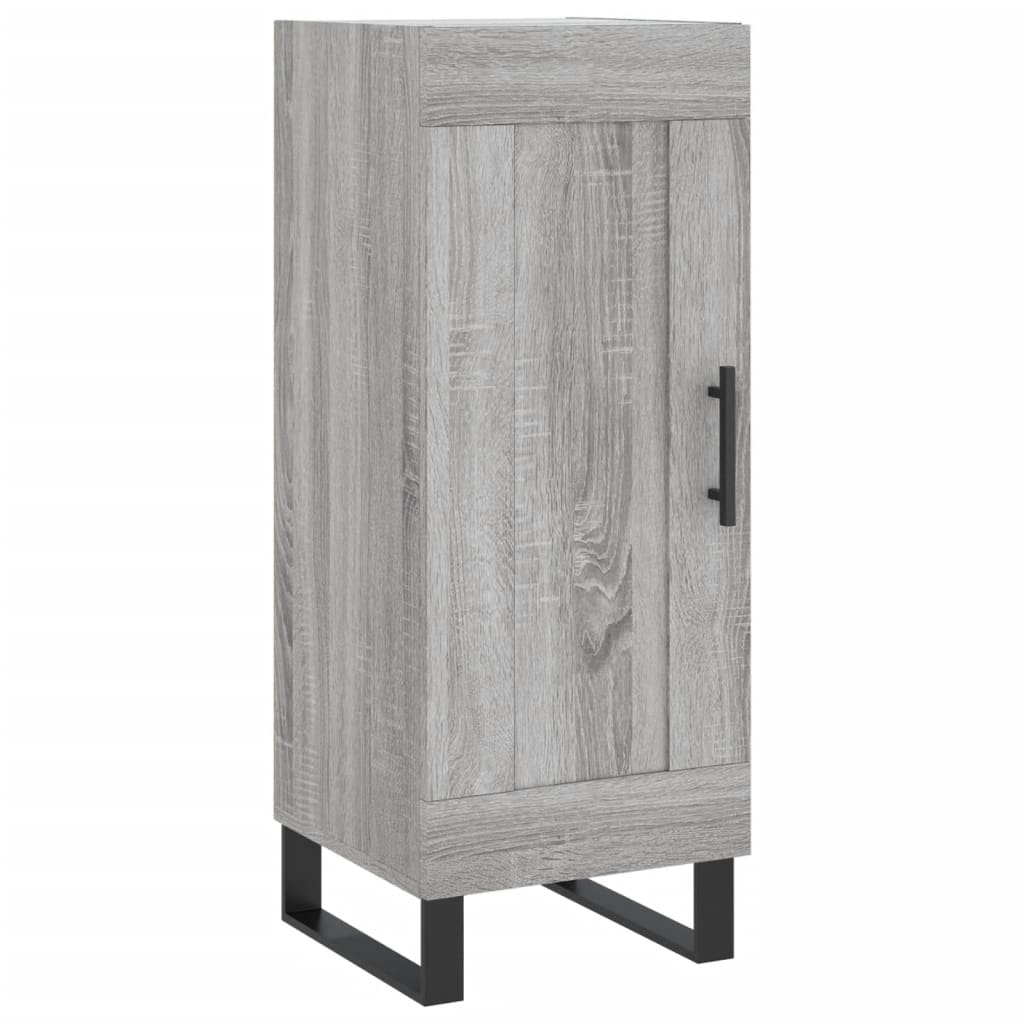 Buffet haut Sonoma gris 34,5x34x180 cm Bois d'ingénierie - XIOS