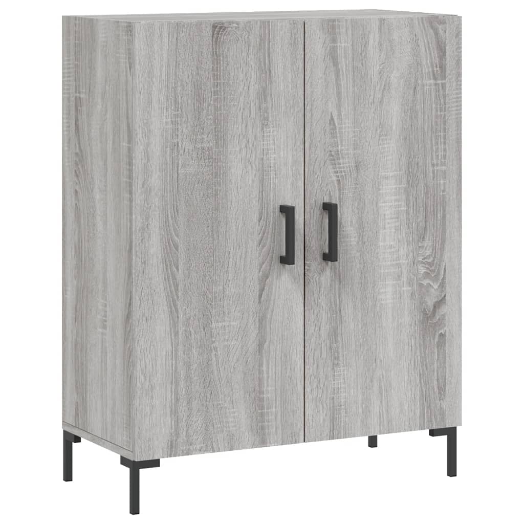 Buffet haut Sonoma gris 69,5x34x180 cm Bois d'ingénierie - XIOS