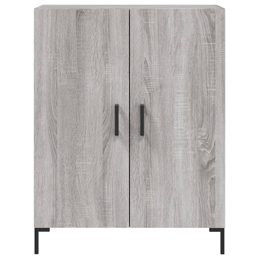 Buffet haut Sonoma gris 69,5x34x180 cm Bois d'ingénierie - XIOS