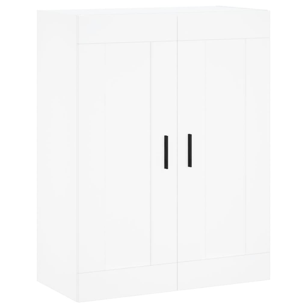 Buffet haut Blanc 69,5x34x180 cm Bois d'ingénierie - XIOS