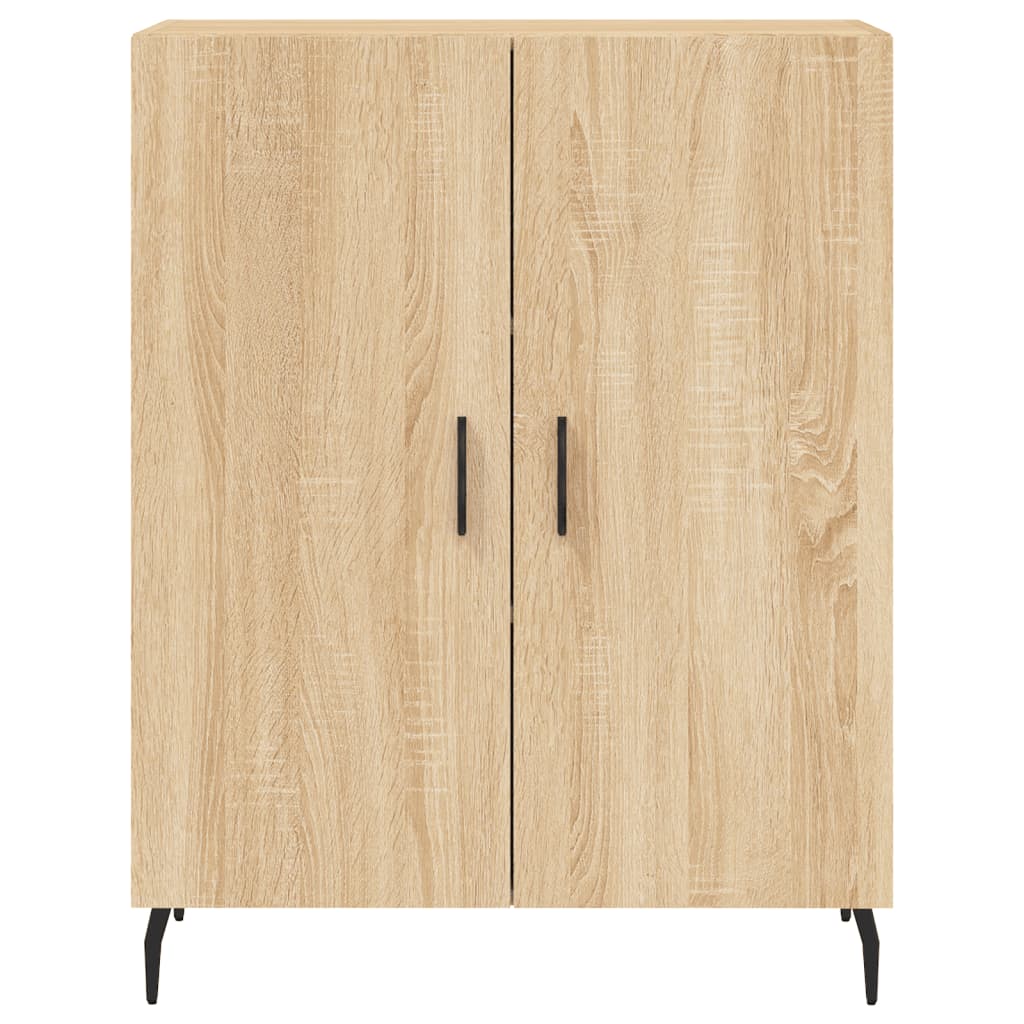 Buffet haut Chêne sonoma 69,5x34x180 cm Bois d'ingénierie