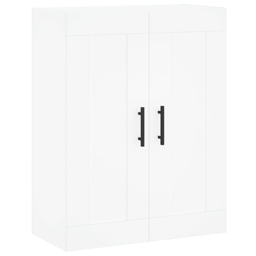 Buffet haut Blanc 69,5x34x180 cm Bois d'ingénierie - XIOS