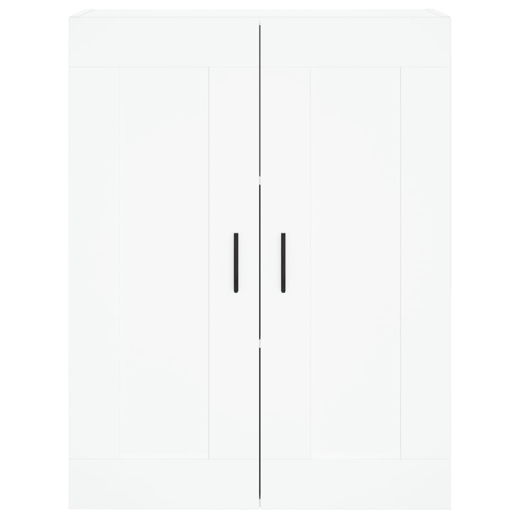 Buffet haut Blanc 69,5x34x180 cm Bois d'ingénierie - XIOS