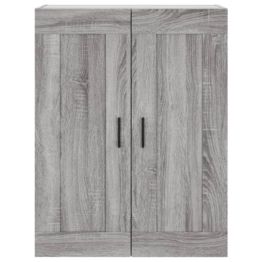 Buffet haut Sonoma gris 69,5x34x180 cm Bois d'ingénierie - XIOS