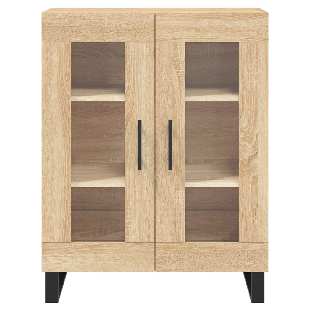 Buffet haut Chêne sonoma 69,5x34x180 cm Bois d'ingénierie - XIOS