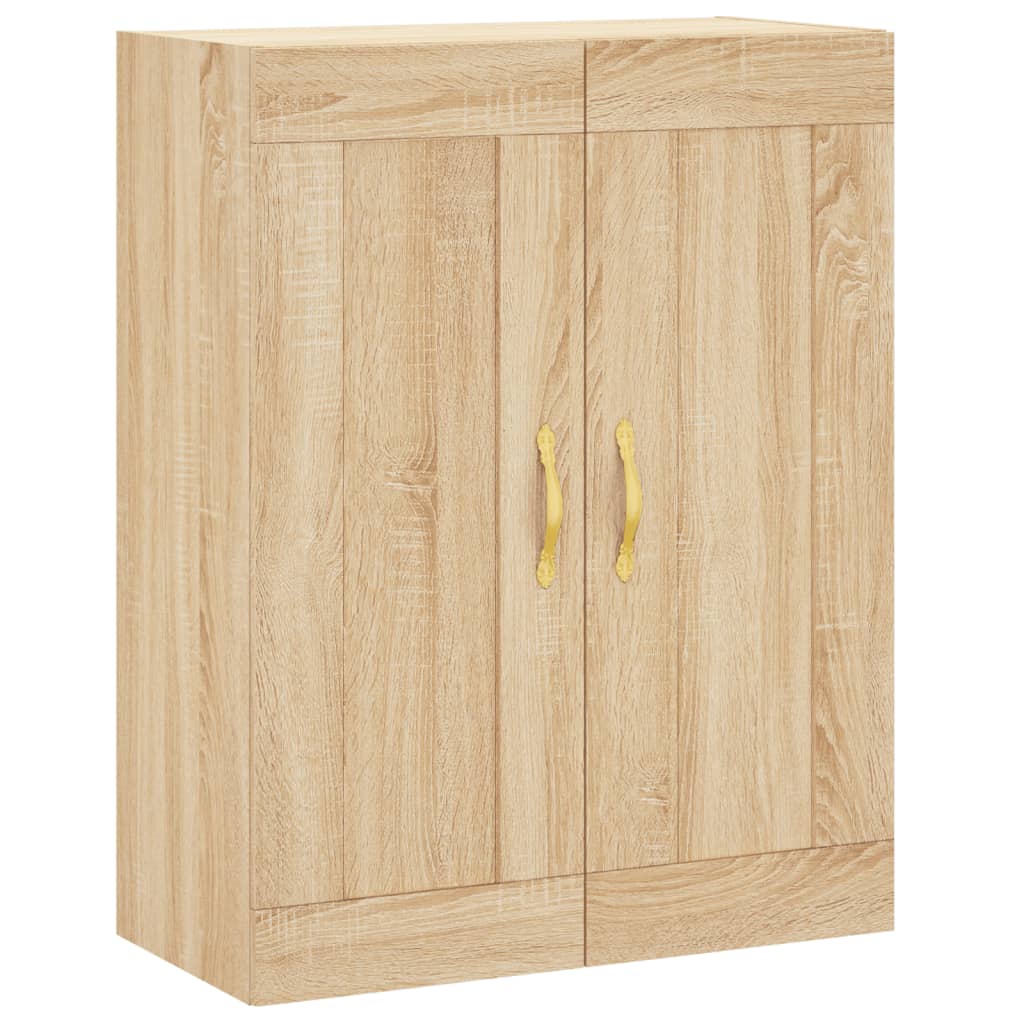Buffet haut Chêne sonoma 69,5x34x180 cm Bois d'ingénierie - XIOS