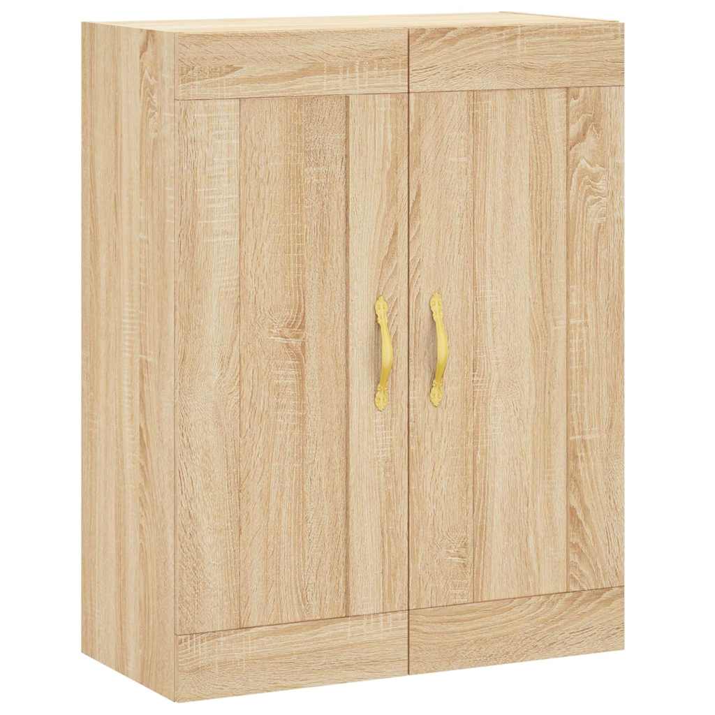 Buffet haut Chêne sonoma 69,5x34x180 cm Bois d'ingénierie - XIOS