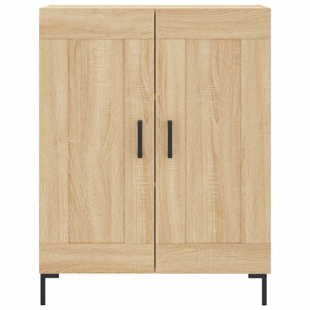 Buffet haut Chêne sonoma 69,5x34x180 cm Bois d'ingénierie - XIOS