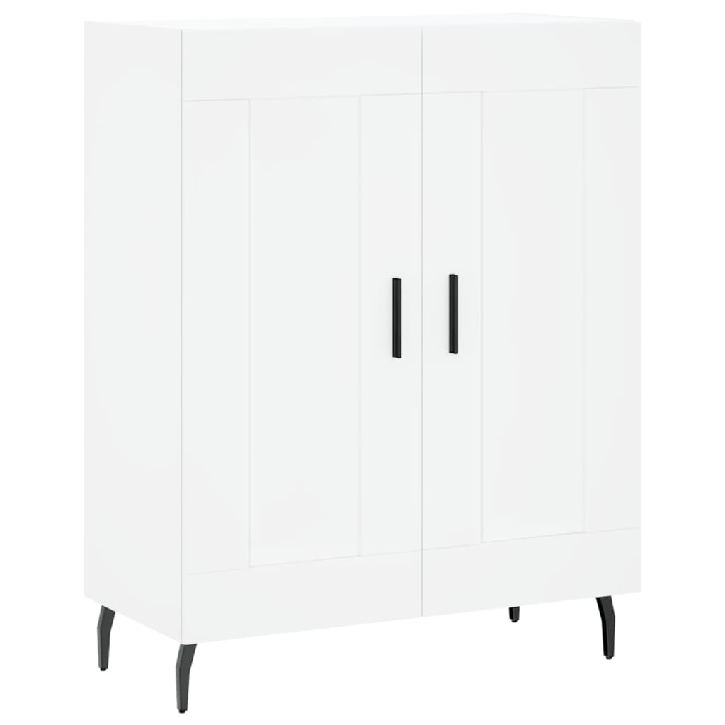 Buffet haut Blanc 69,5x34x180 cm Bois d'ingénierie - XIOS