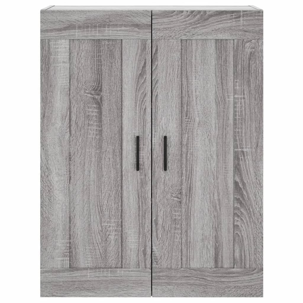 Buffet haut Sonoma gris 69,5x34x180 cm Bois d'ingénierie - XIOS