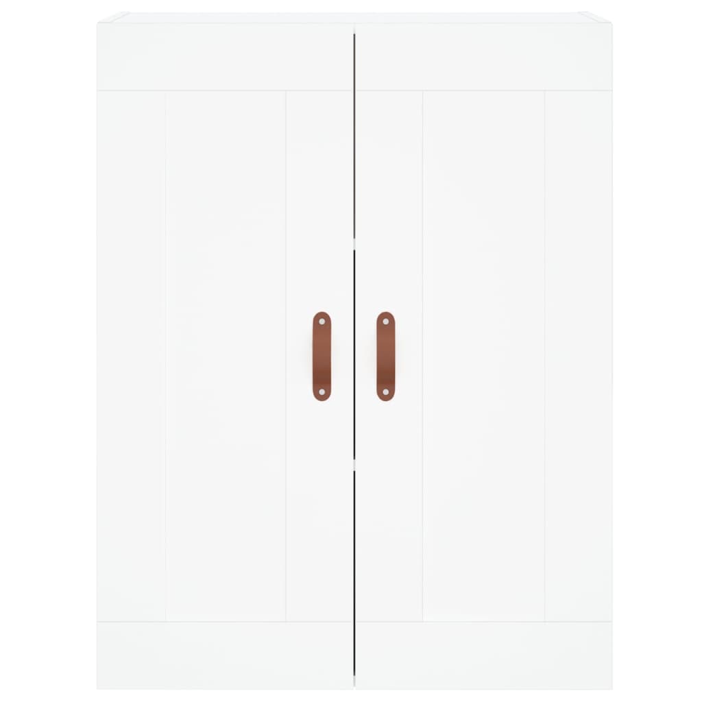 Buffet haut Blanc 69,5x34x180 cm Bois d'ingénierie - XIOS