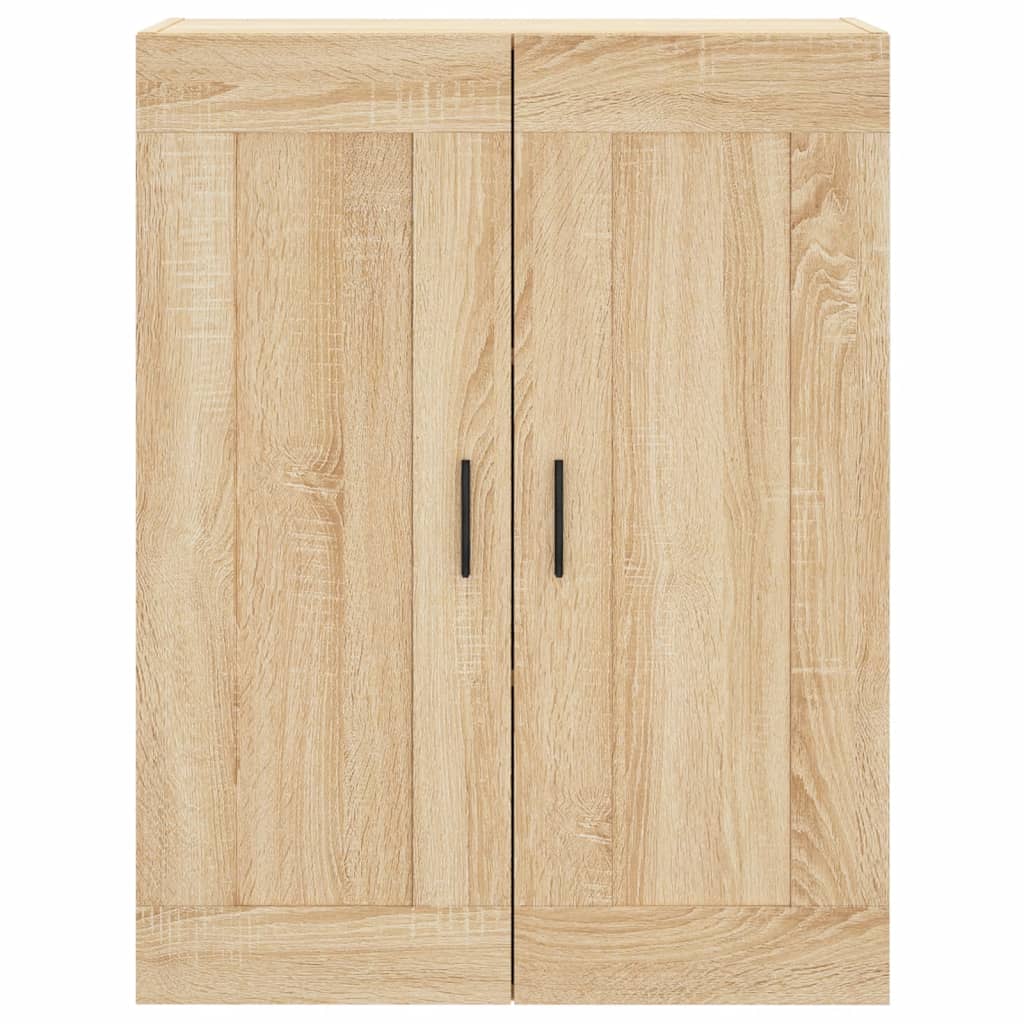Buffet haut Chêne sonoma 69,5x34x180 cm Bois d'ingénierie