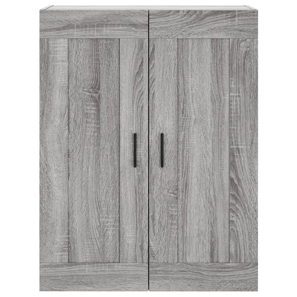 Buffet haut Sonoma gris 69,5x34x180 cm Bois d'ingénierie - XIOS
