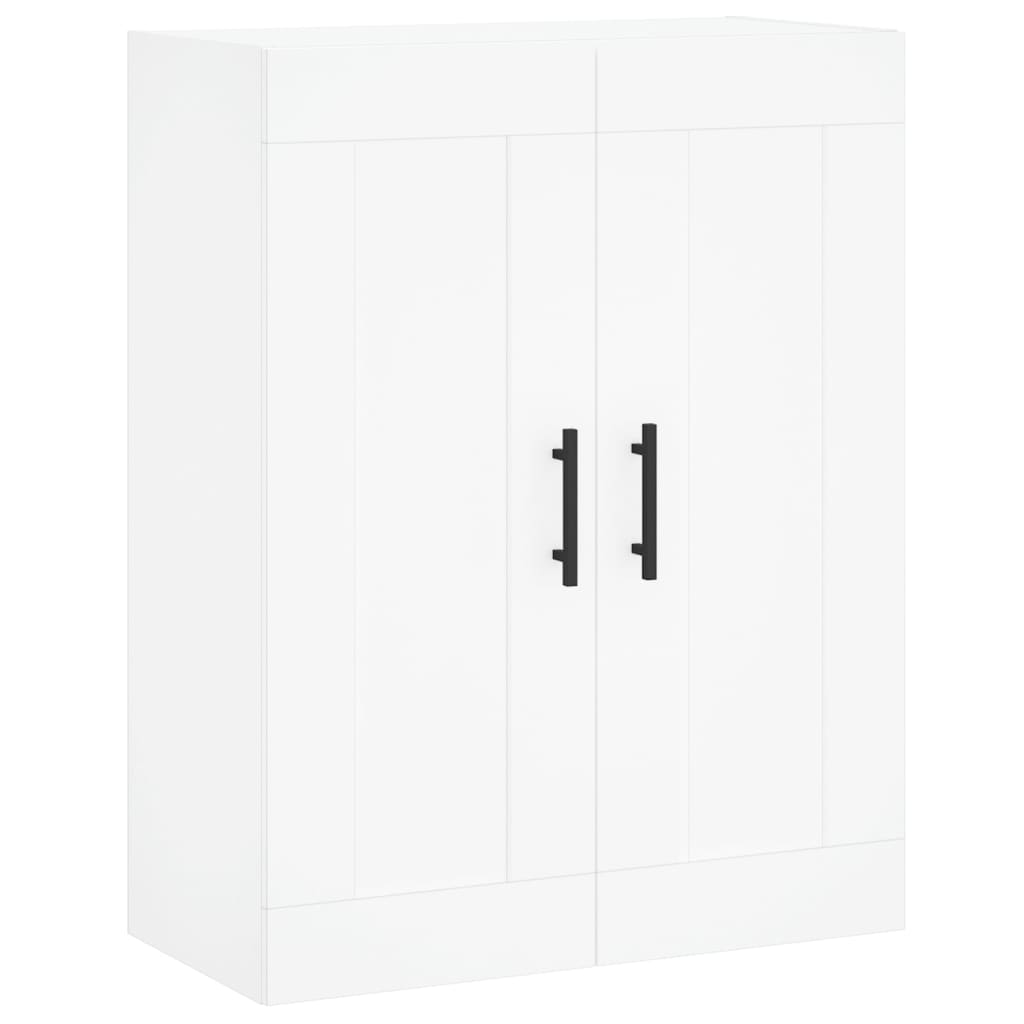 Buffet haut Blanc 69,5x34x180 cm Bois d'ingénierie - XIOS