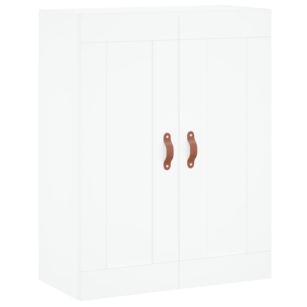 Buffet haut Blanc 69,5x34x180 cm Bois d'ingénierie - XIOS