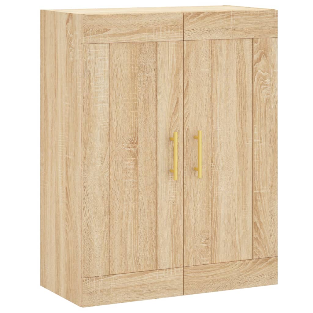 Buffet haut Chêne sonoma 69,5x34x180 cm Bois d'ingénierie - XIOS
