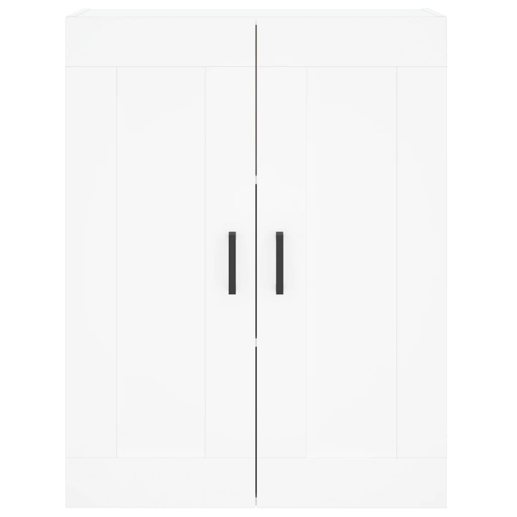 Buffet haut Blanc 69,5x34x180 cm Bois d'ingénierie - XIOS