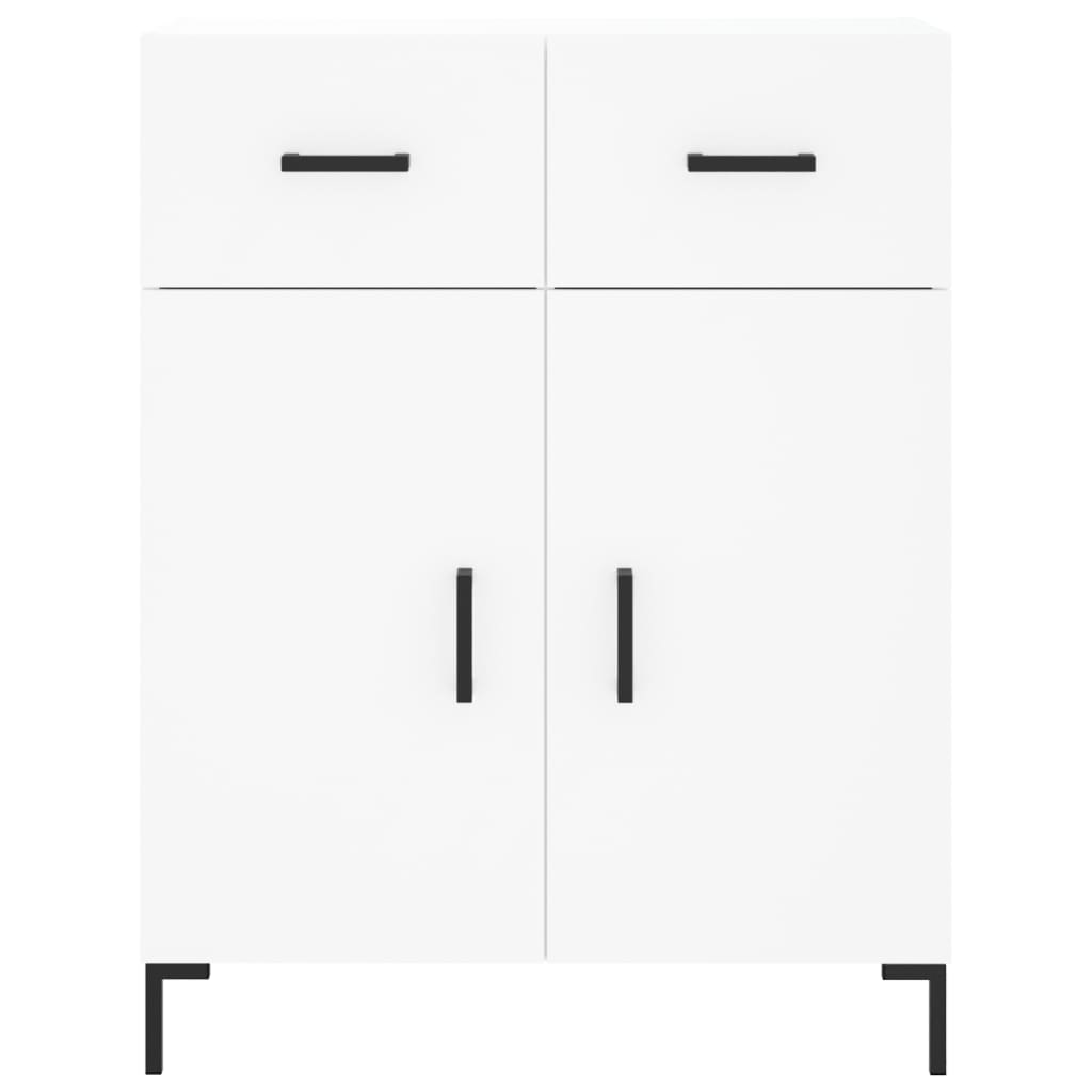 Buffet haut Blanc 69,5x34x180 cm Bois d'ingénierie - XIOS