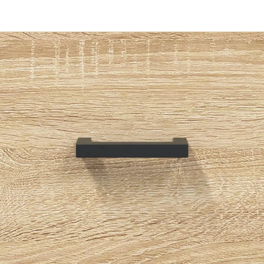 Buffet haut Chêne sonoma 69,5x34x180 cm Bois d’ingénierie - XIOS