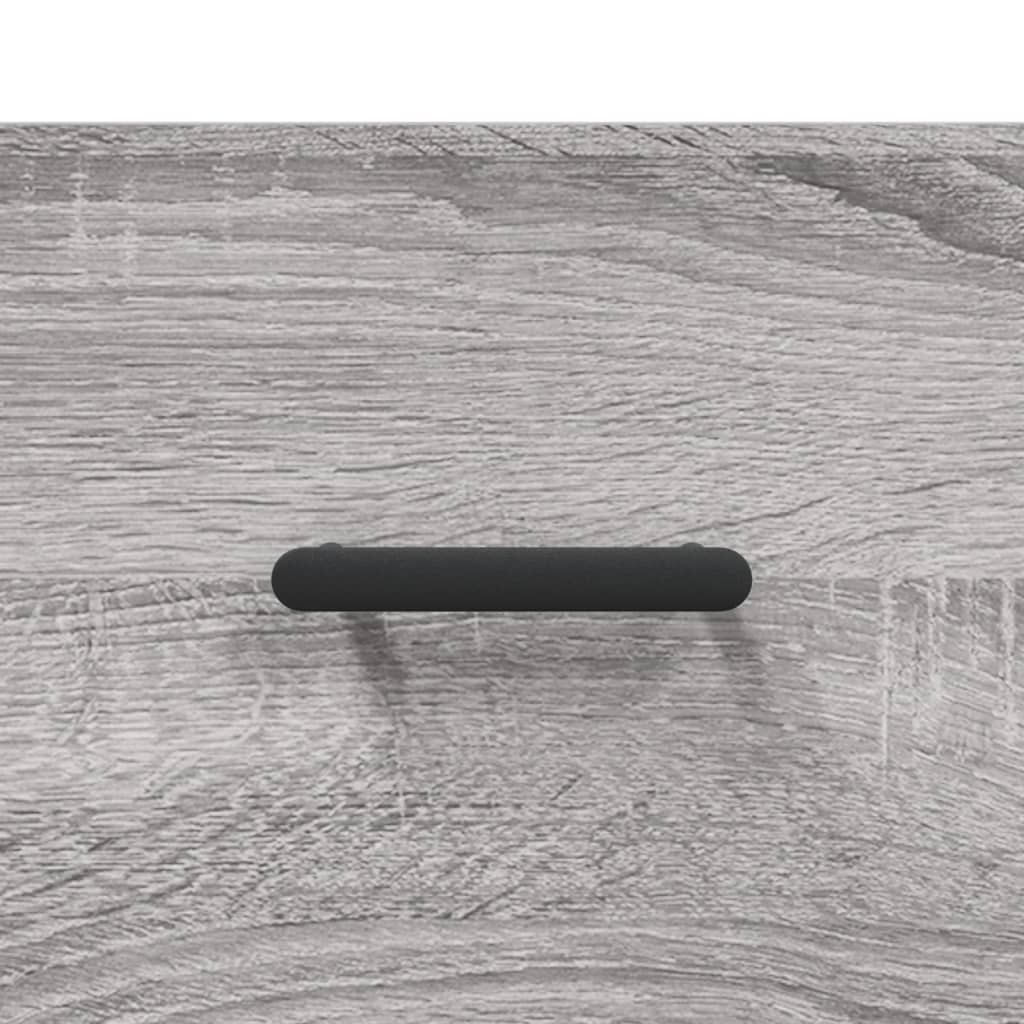 Buffet haut Sonoma gris 69,5x34x180 cm Bois d'ingénierie - XIOS
