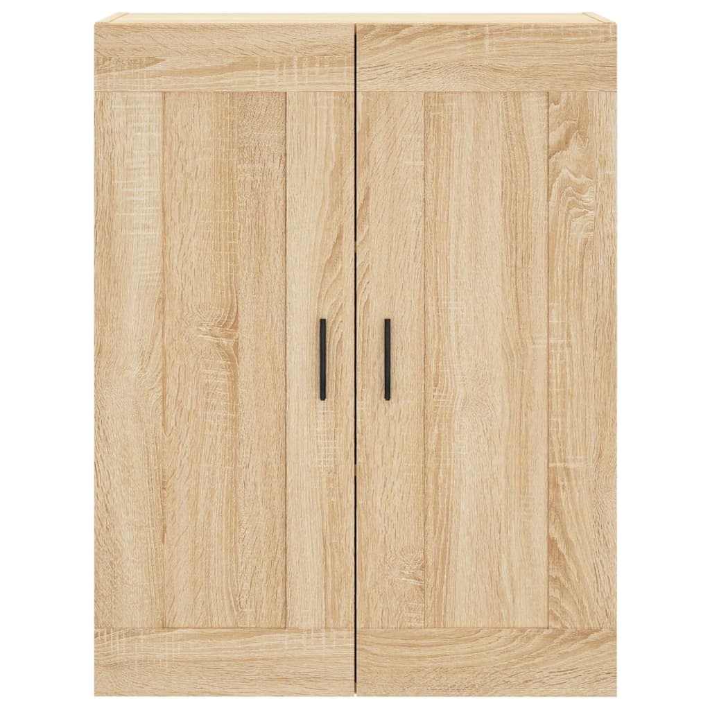 Buffet haut Chêne sonoma 69,5x34x180 cm Bois d'ingénierie