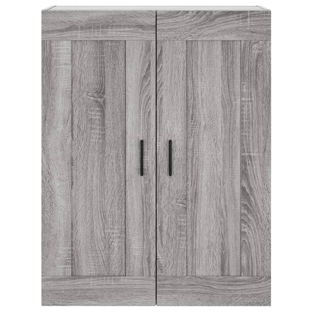 Buffet haut Sonoma gris 69,5x34x180 cm Bois d'ingénierie - XIOS