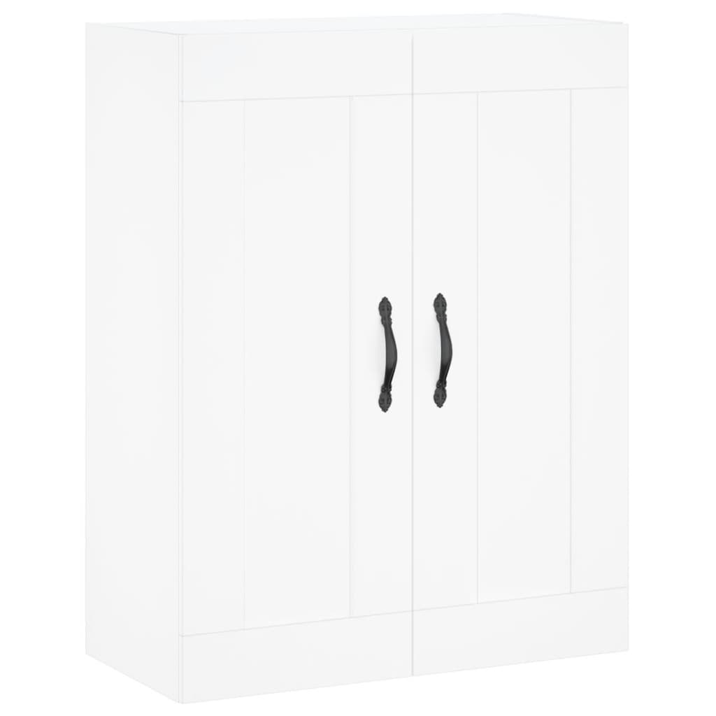 Buffet haut Blanc 69,5x34x180 cm Bois d'ingénierie - XIOS