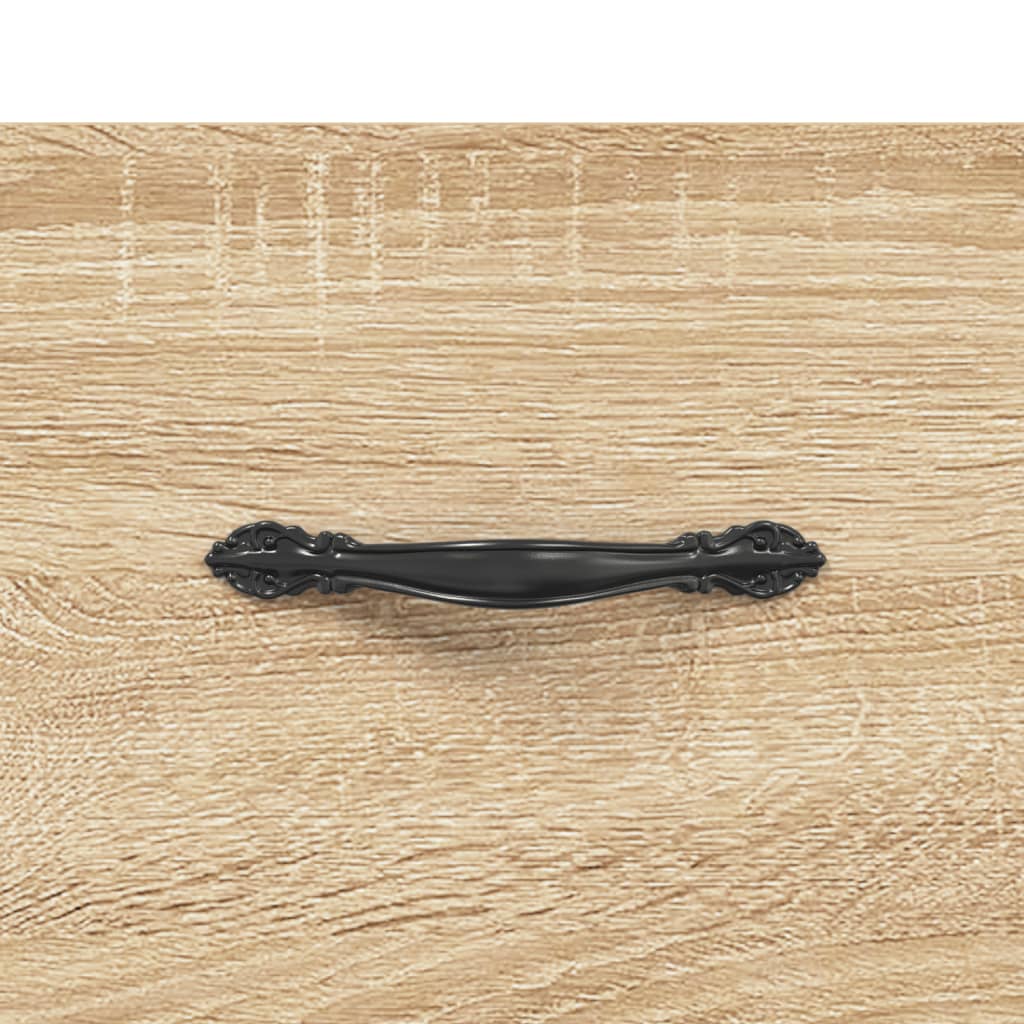 Buffet haut Chêne sonoma 69,5x34x180 cm Bois d'ingénierie - XIOS