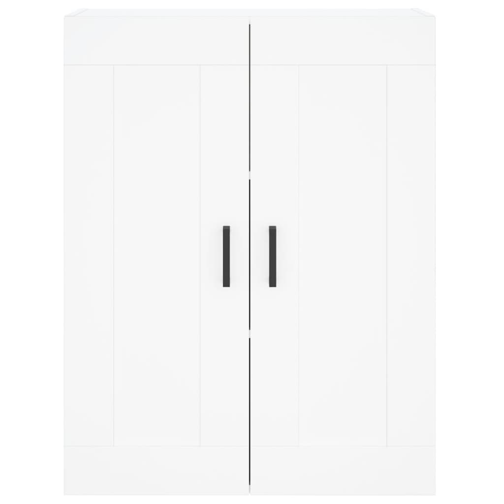 Buffet haut Blanc 69,5x34x180 cm Bois d'ingénierie - XIOS