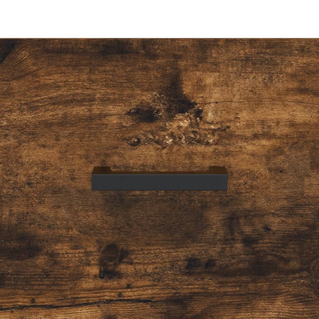 Buffet haut Chêne fumé 69,5x34x180 cm Bois d'ingénierie - XIOS