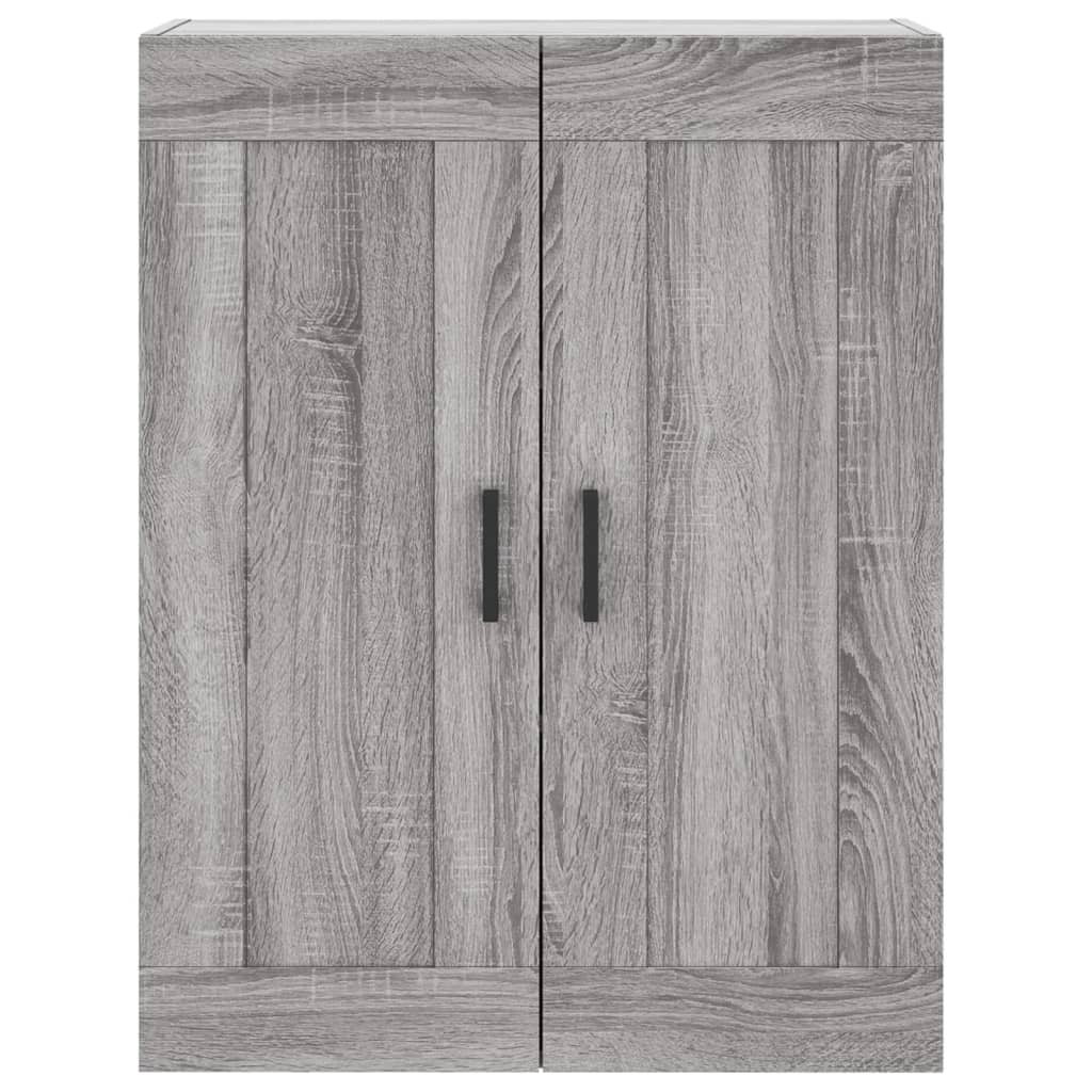Buffet haut Sonoma gris 69,5x34x180 cm Bois d'ingénierie - XIOS