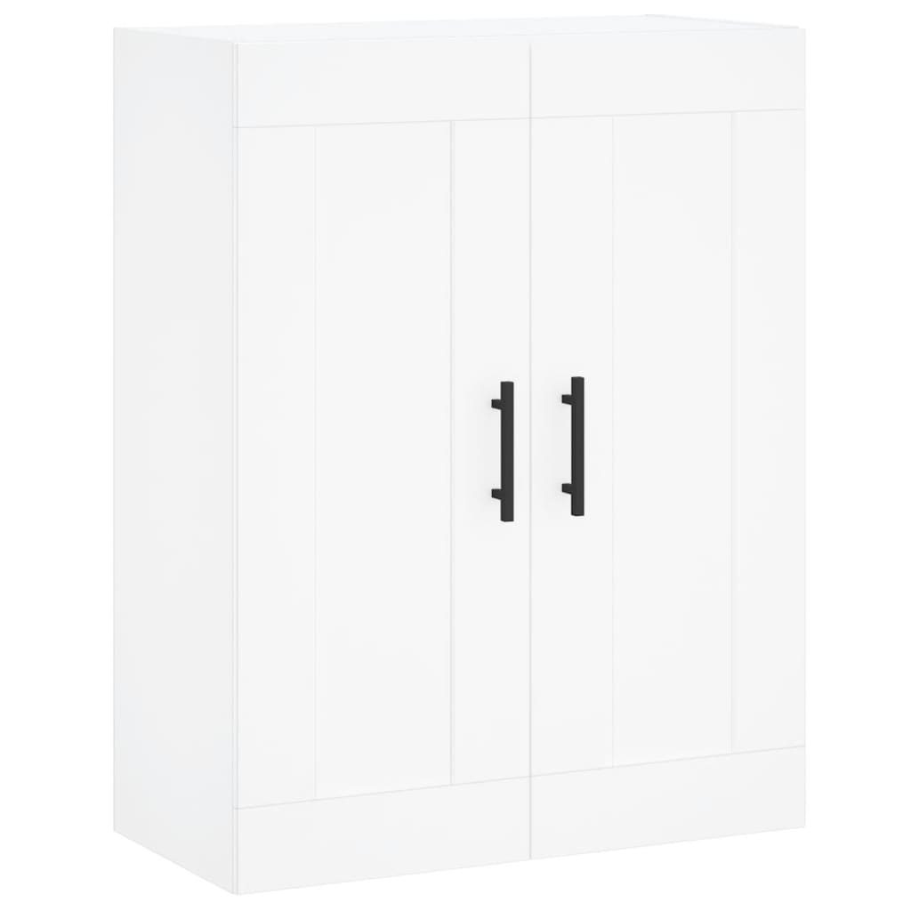 Buffet haut Blanc 69,5x34x180 cm Bois d'ingénierie - XIOS