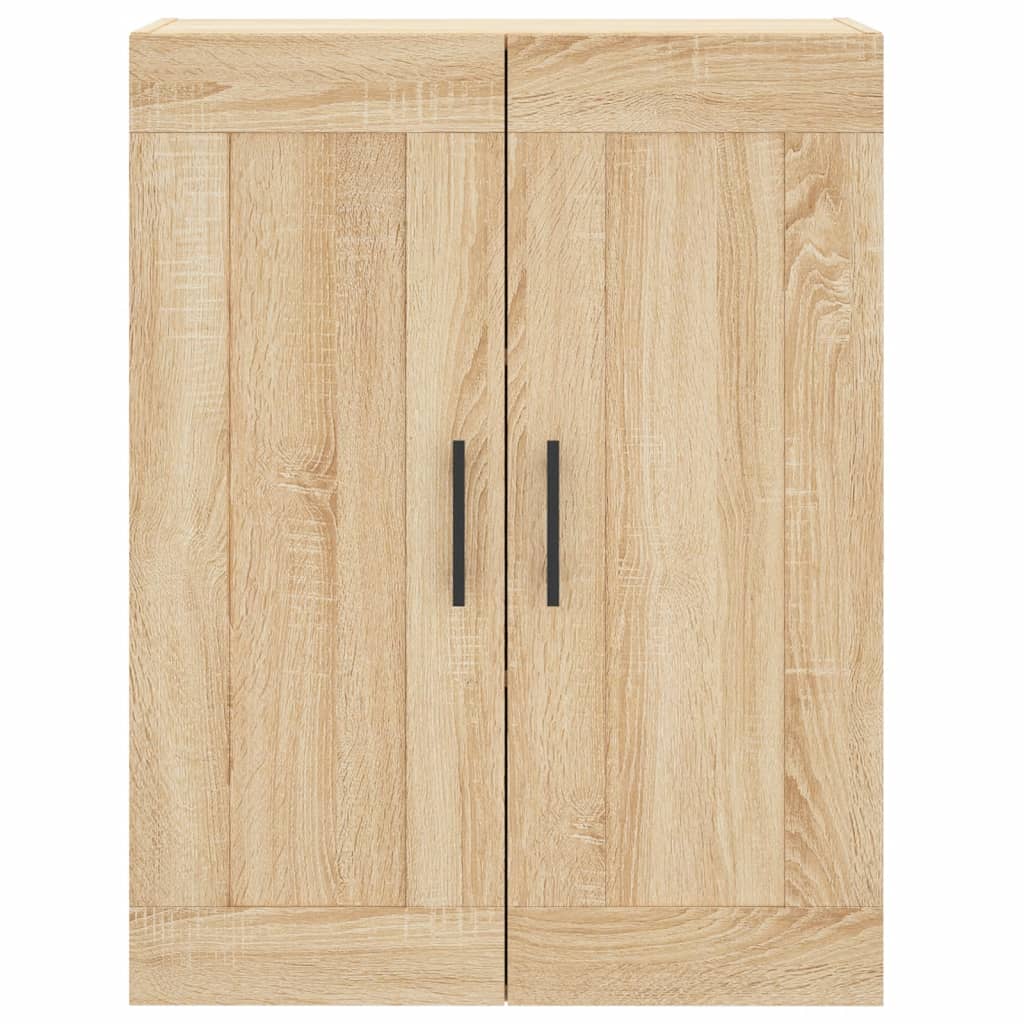 Buffet haut Chêne sonoma 69,5x34x180 cm Bois d'ingénierie