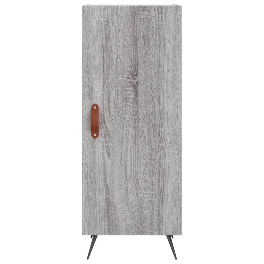 Buffet haut Sonoma gris 34,5x34x180 cm Bois d'ingénierie - XIOS