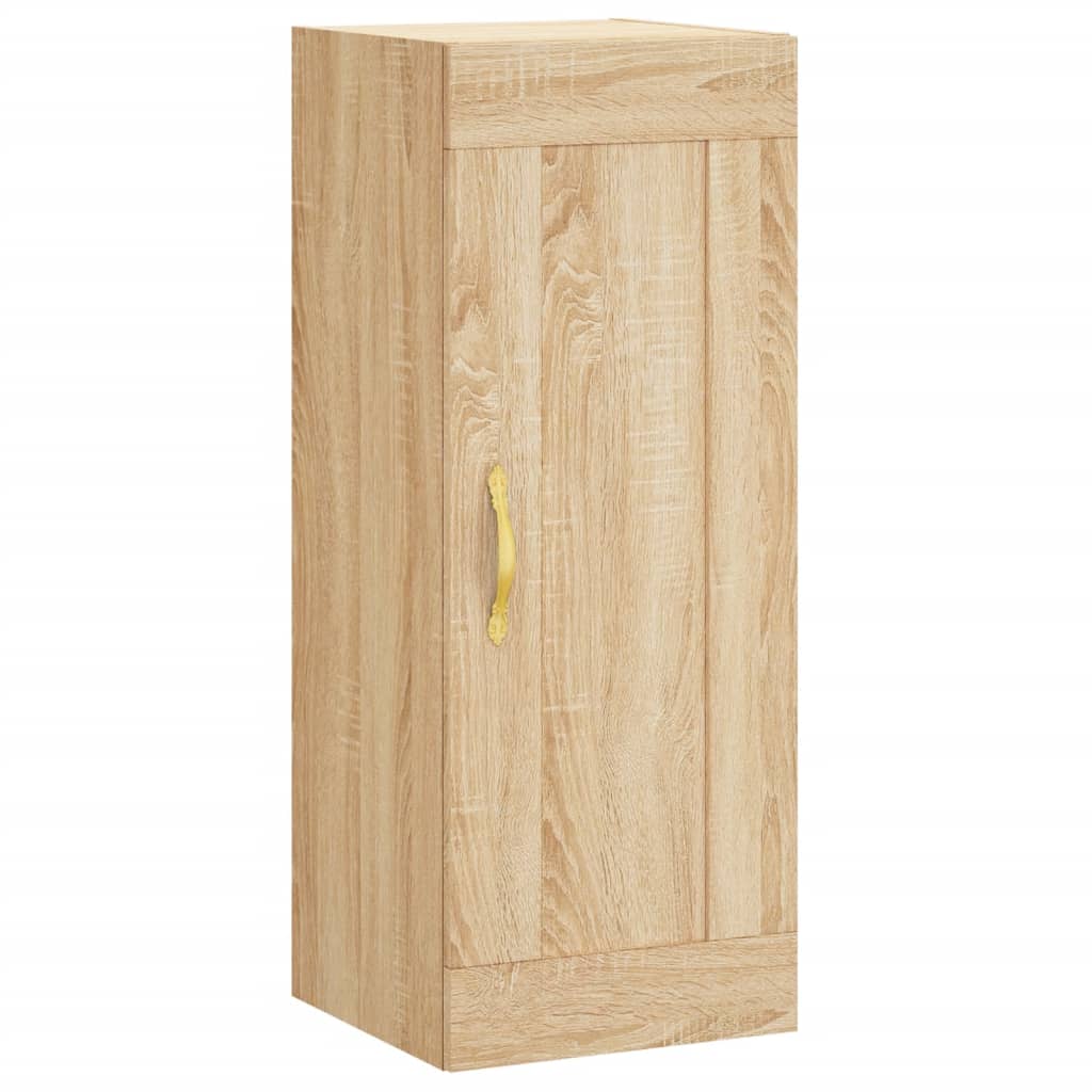 Buffet haut Chêne sonoma 34,5x34x180 cm Bois d'ingénierie - XIOS