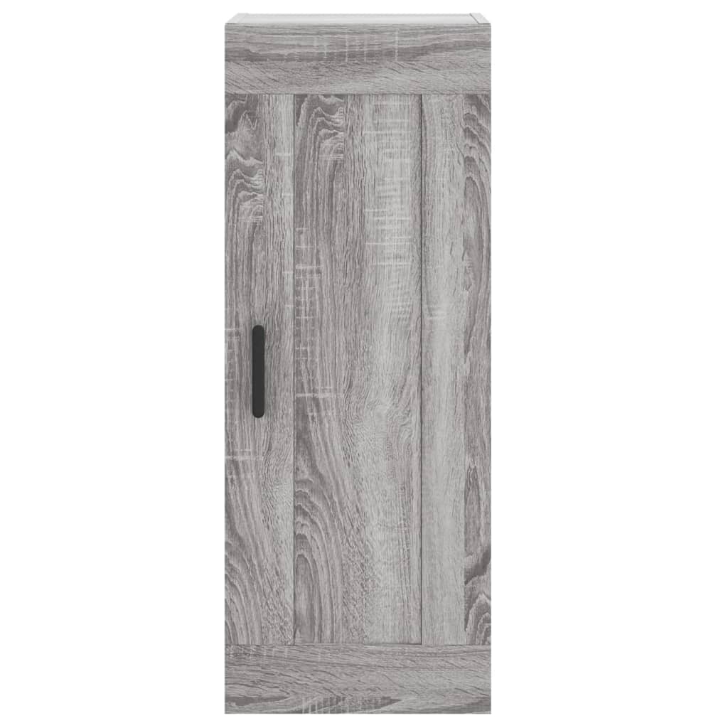 Buffet haut Sonoma gris 34,5x34x180 cm Bois d'ingénierie - XIOS