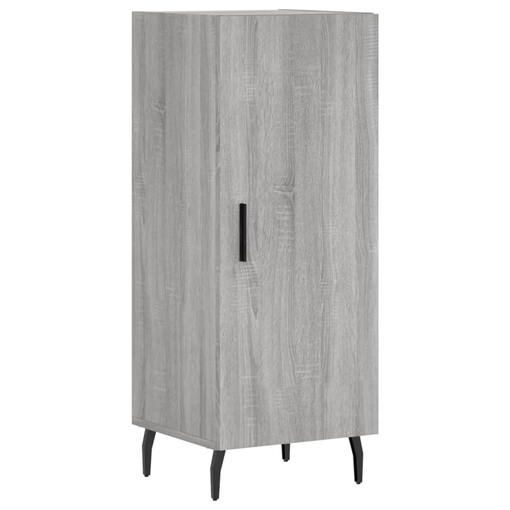 Buffet haut Sonoma gris 34,5x34x180 cm Bois d'ingénierie - XIOS