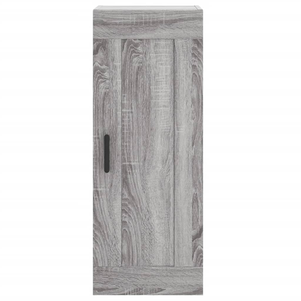 Buffet haut Sonoma gris 34,5x34x180 cm Bois d'ingénierie - XIOS