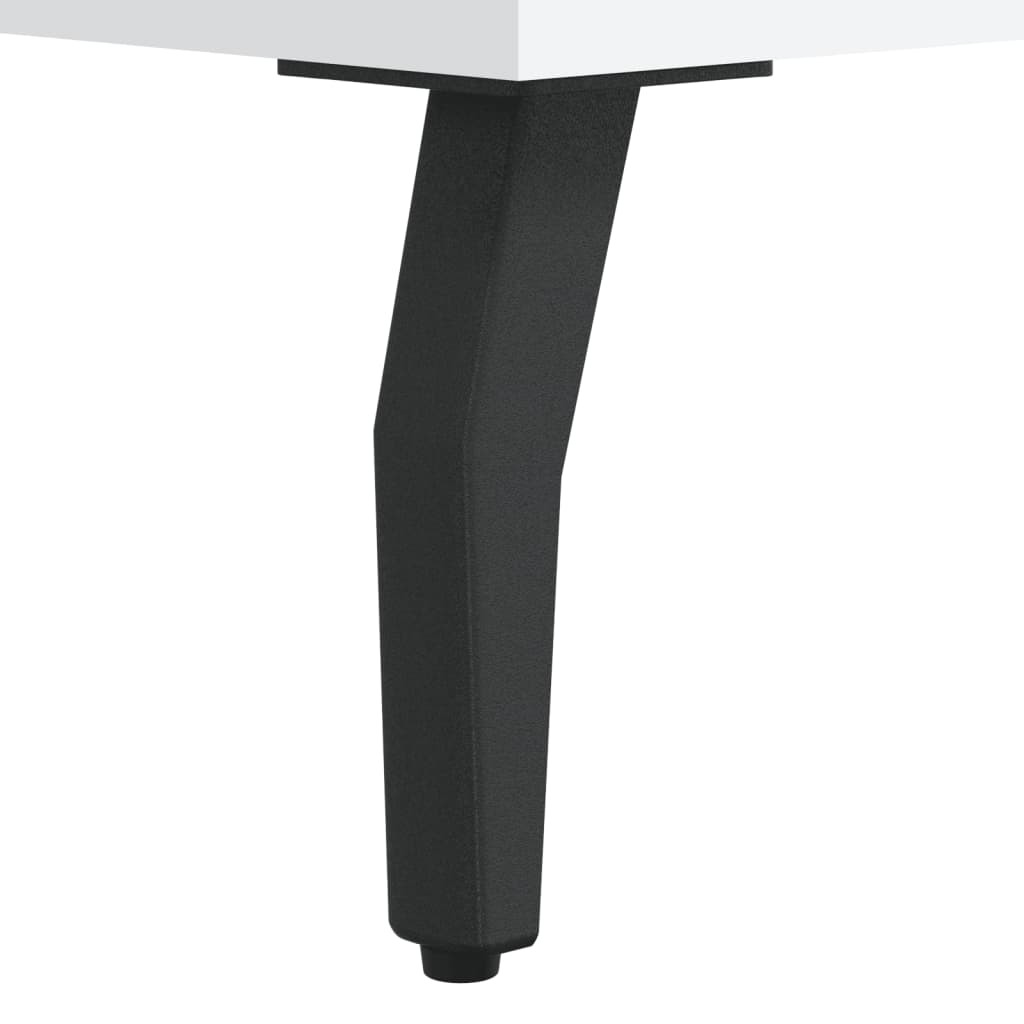 Buffet haut Blanc 34,5x34x180 cm Bois d'ingénierie - XIOS