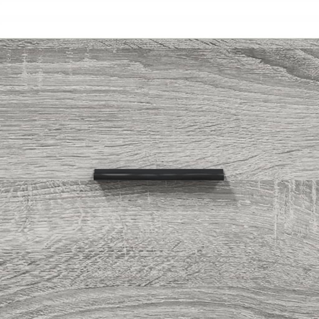 Buffet haut Sonoma gris 34,5x34x180 cm Bois d'ingénierie - XIOS
