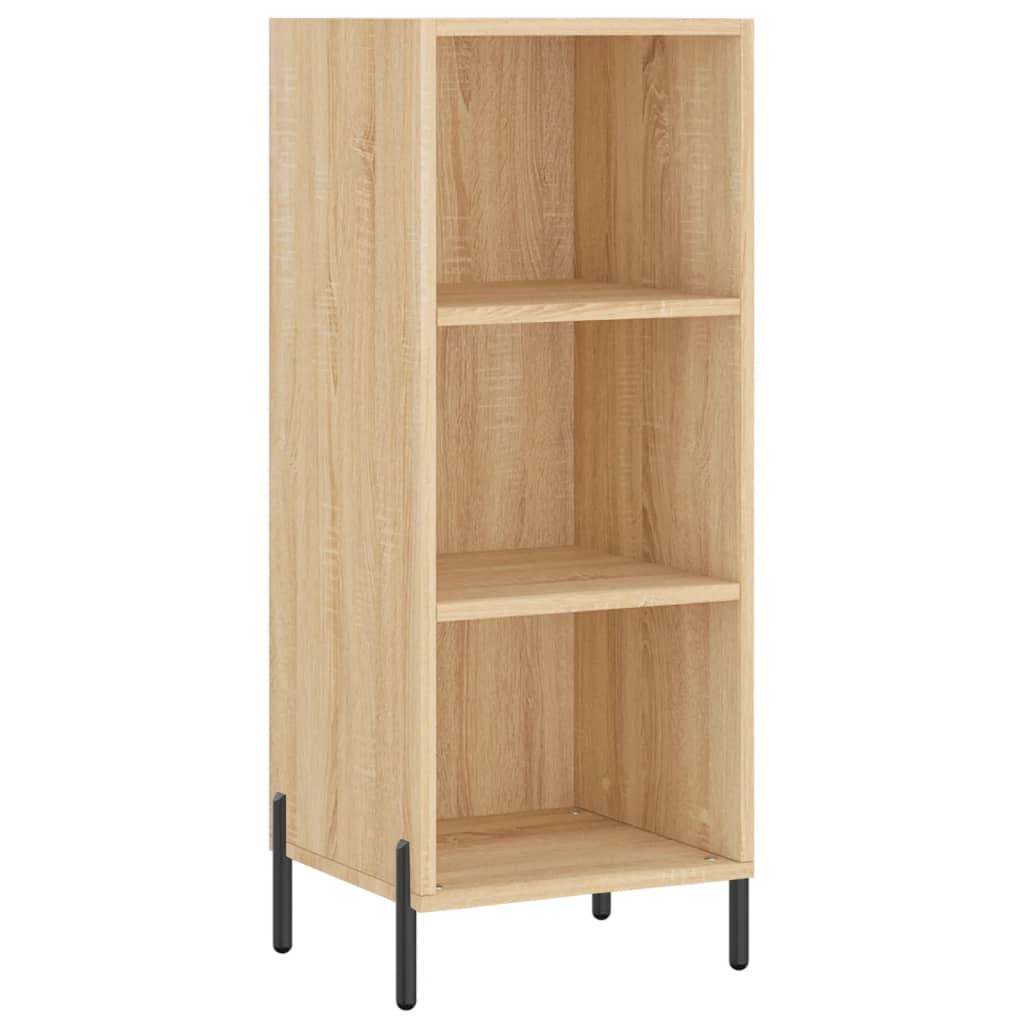 Buffet haut Chêne sonoma 34,5x34x180 cm Bois d'ingénierie - XIOS