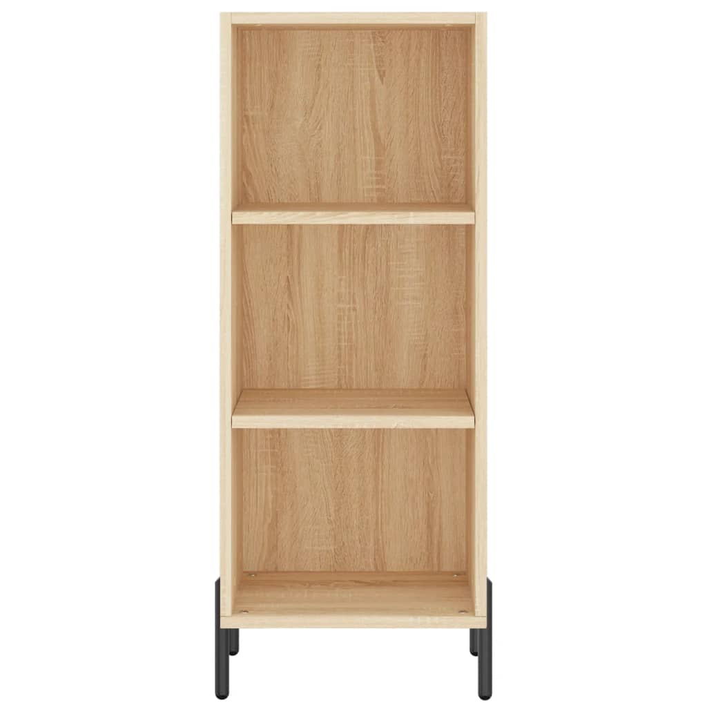 Buffet haut Chêne sonoma 34,5x34x180 cm Bois d'ingénierie - XIOS