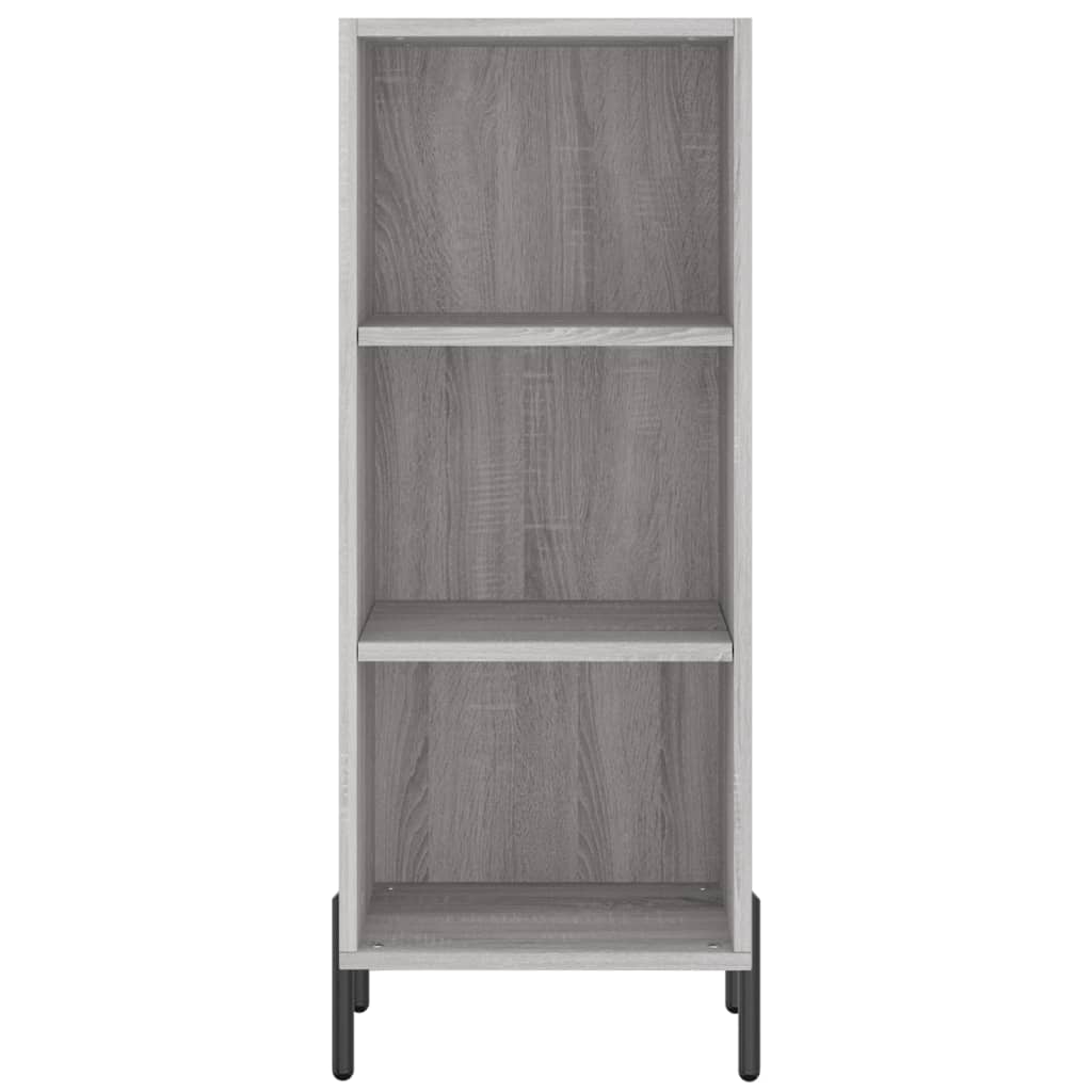 Buffet haut Sonoma gris 34,5x34x180 cm Bois d'ingénierie - XIOS